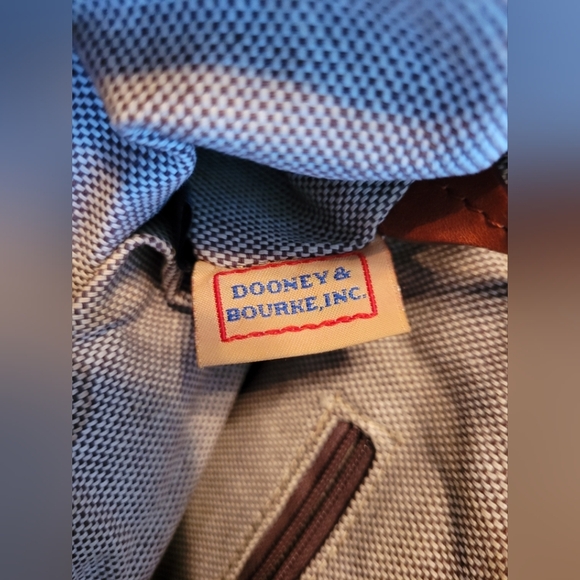 Dooney & Bourke Ostrich embossed leather bag - Picture 11 of 12